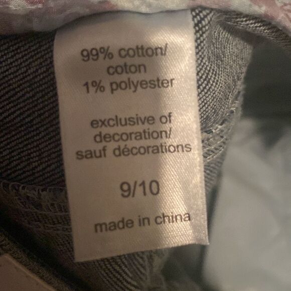 Maurices Denim Rose Printed Shorts (9/10) - Picture 8 of 10